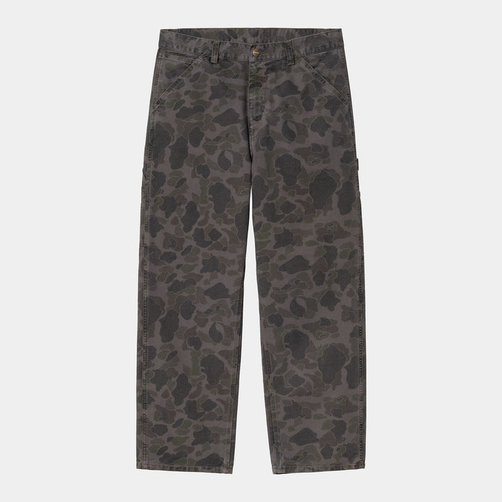 Duck Single Knee Pant -  Camo Duck, Green / Graphite garment dyed