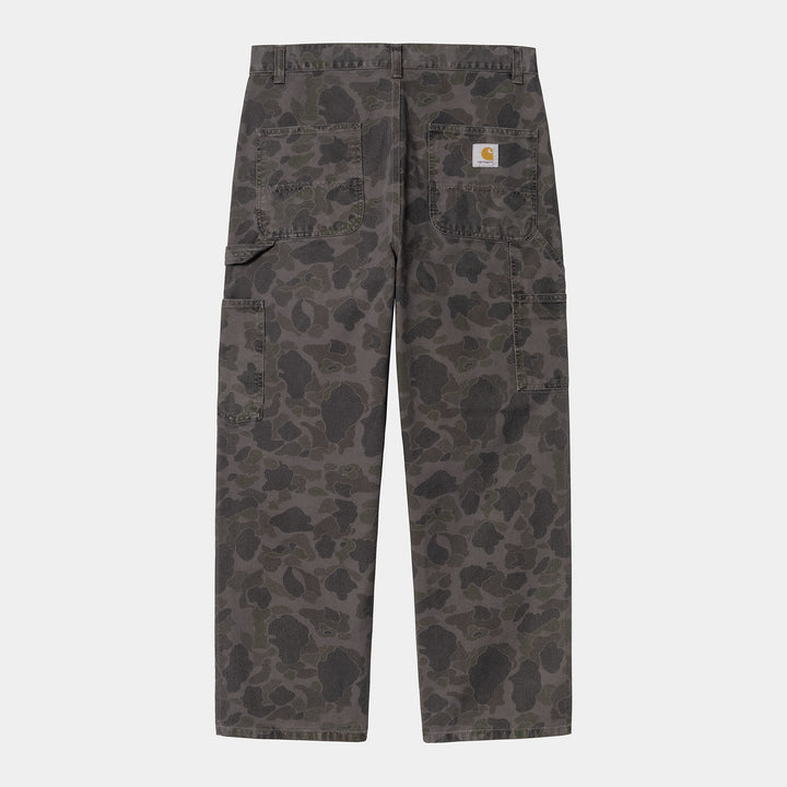 Duck Single Knee Pant -  Camo Duck, Green / Graphite garment dyed