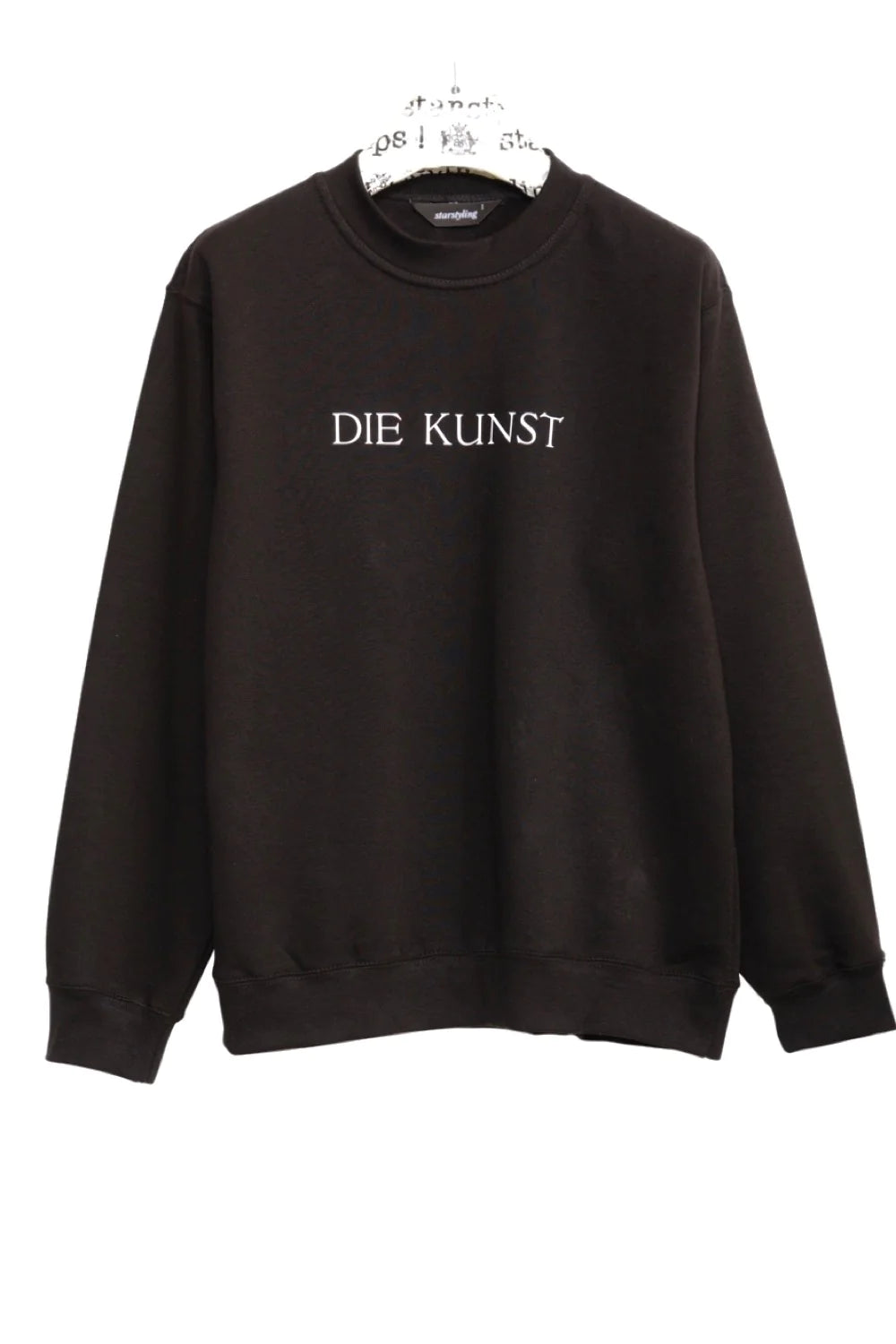 Sweatshirt "DIE KUNST" - black