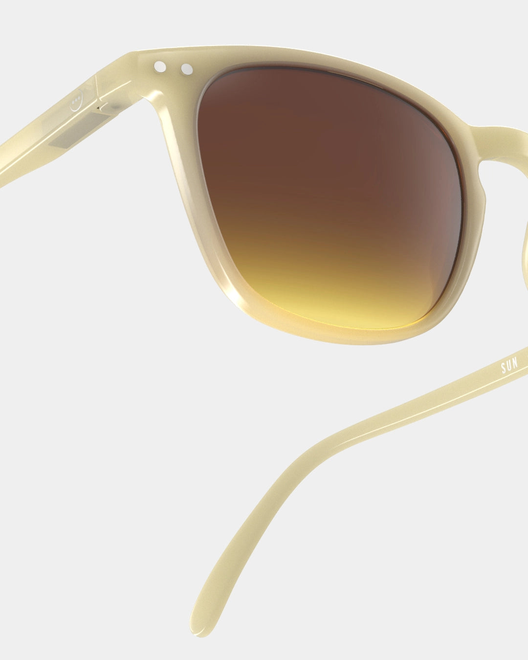 #E Sun Glasses - glossy ivory
