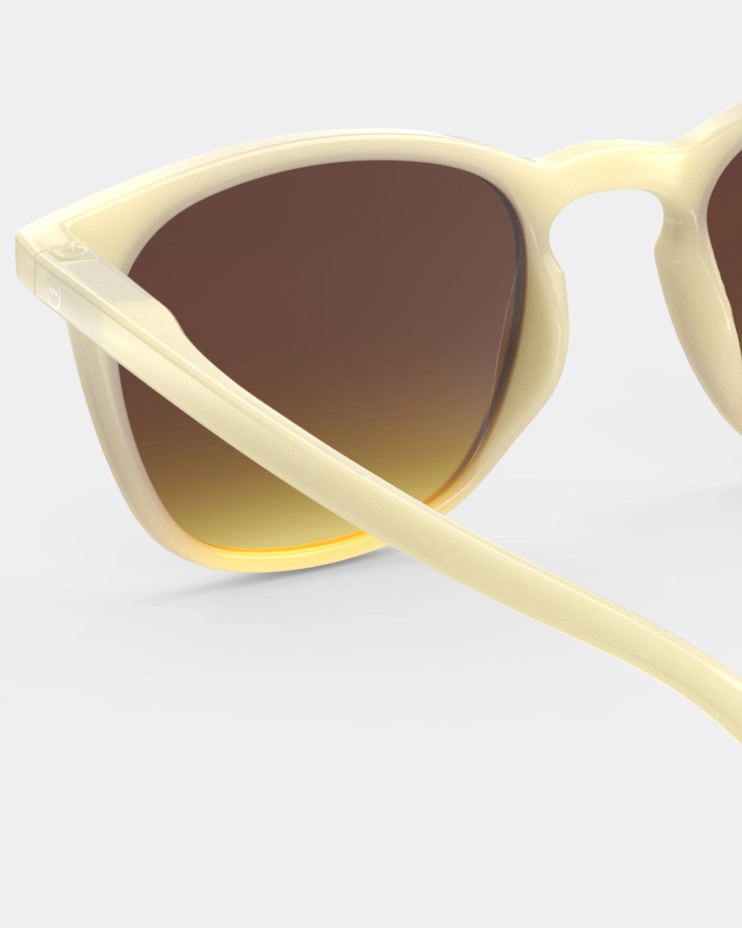 #E Sun Glasses - glossy ivory