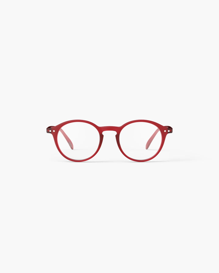 #D Reading Glasses - red