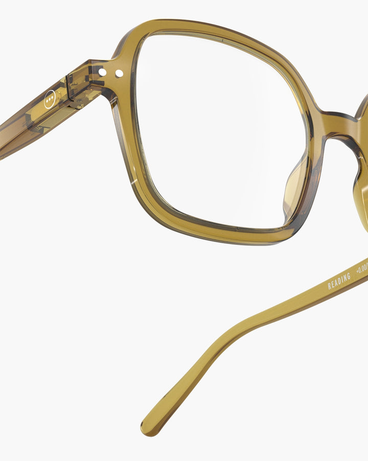 #OFFICE  Reading Glasses - golden green