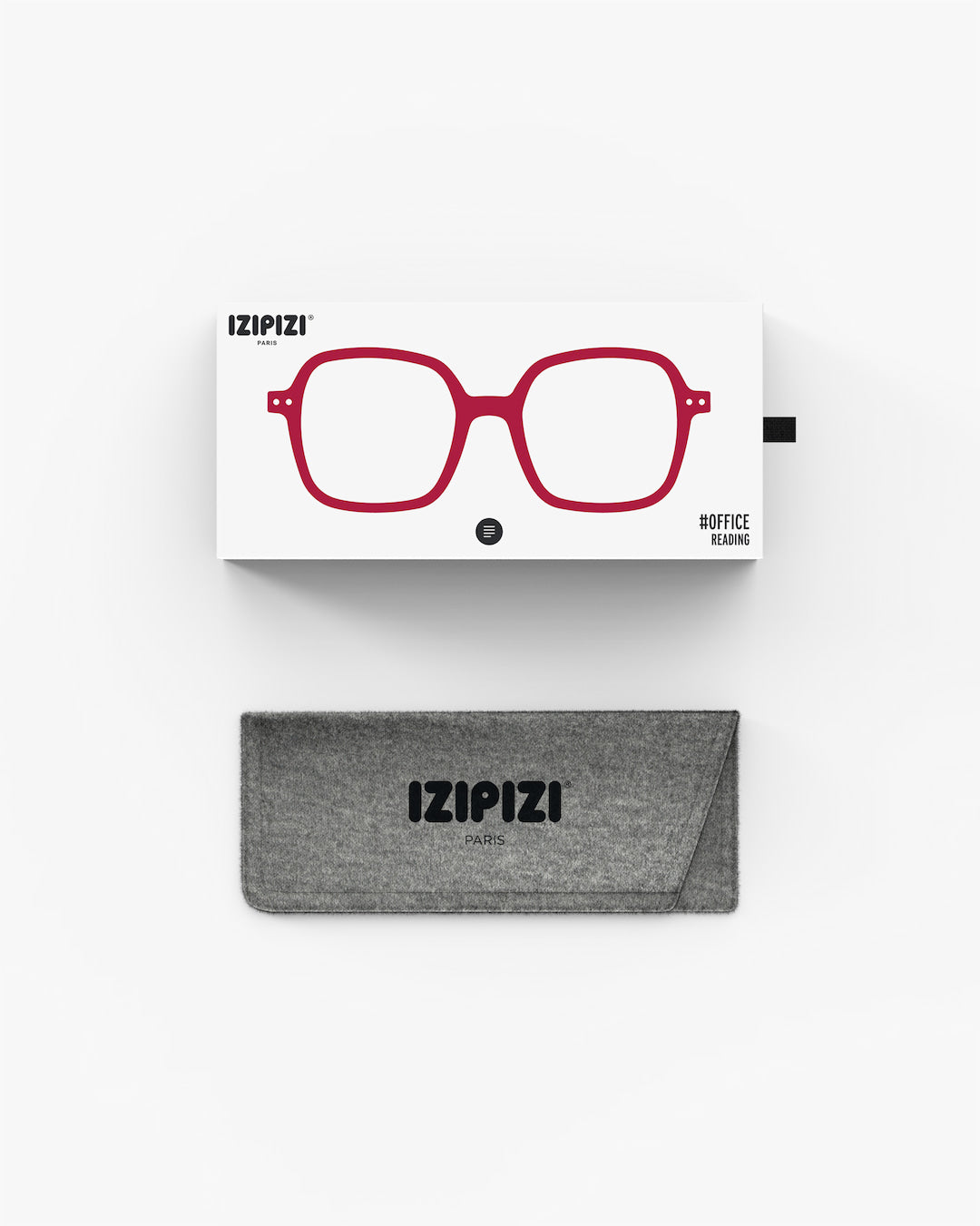 #OFFICE  Reading Glasses -cherry red