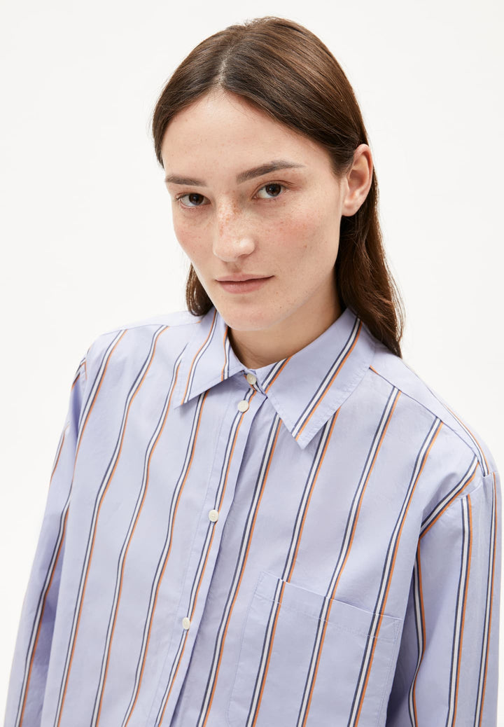 HALIAA STRIPED - heather