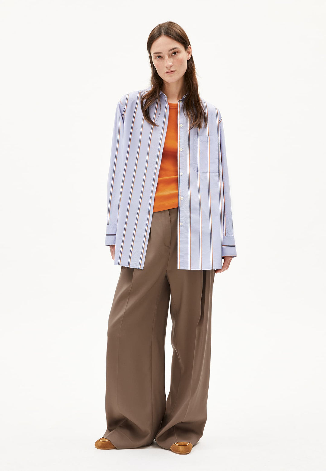 HALIAA STRIPED - heather