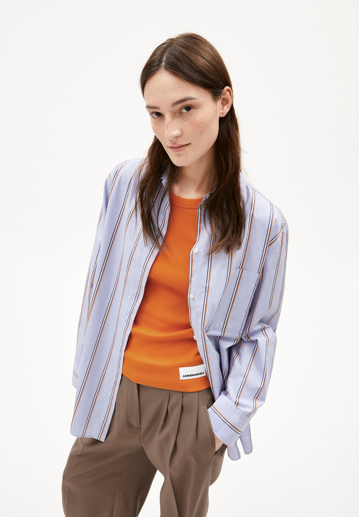 HALIAA STRIPED - heather