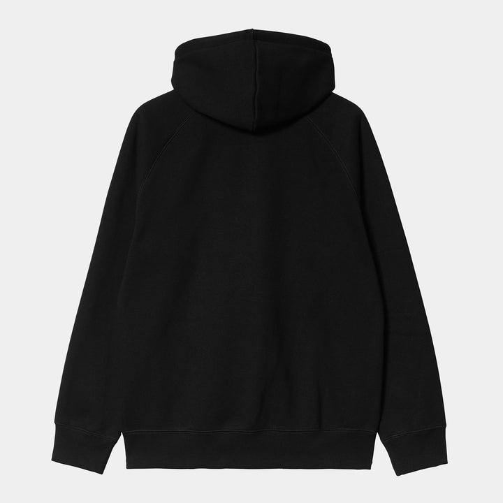 HOODED CHASE JACKET - black