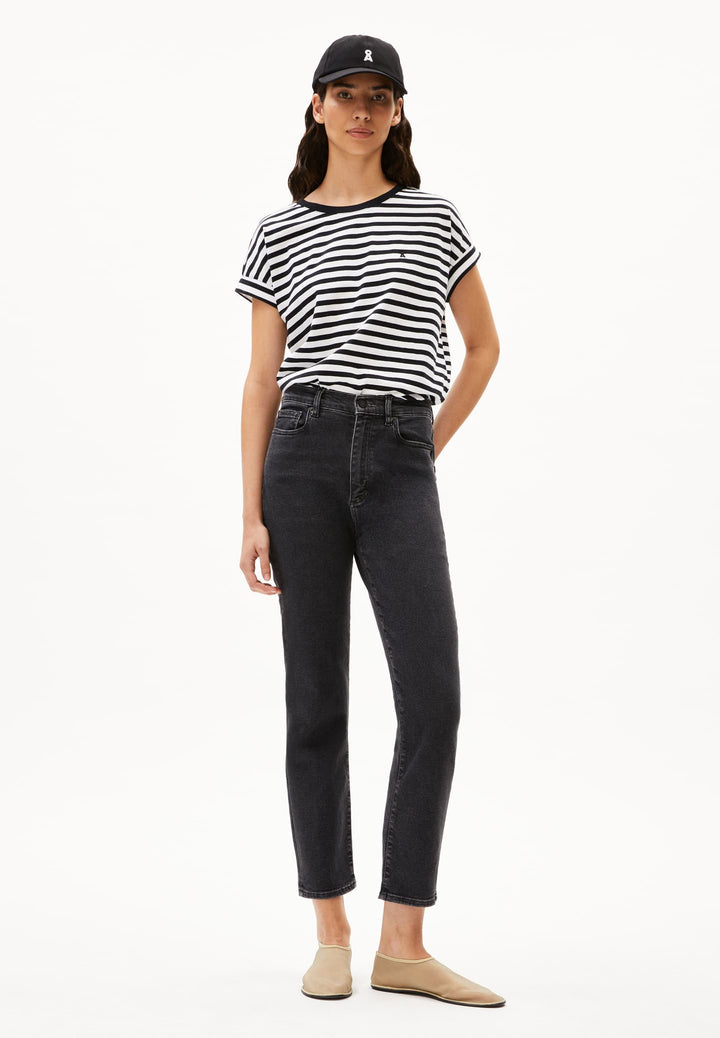 IDAARA STRIPES  - white black