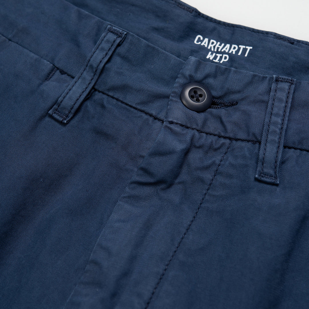 John Short 100% Cotton Blue garment dyed no length