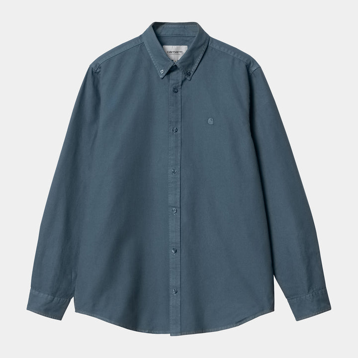 L/S Bolton Shirt - storm blue