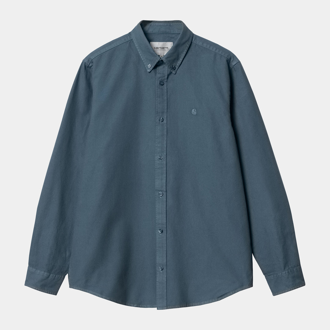 L/S Bolton Shirt - storm blue