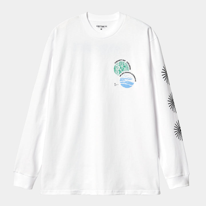 L/S Soundscapes T-Shirt - white