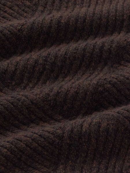 KAIA KNITTED VEST- BROWN