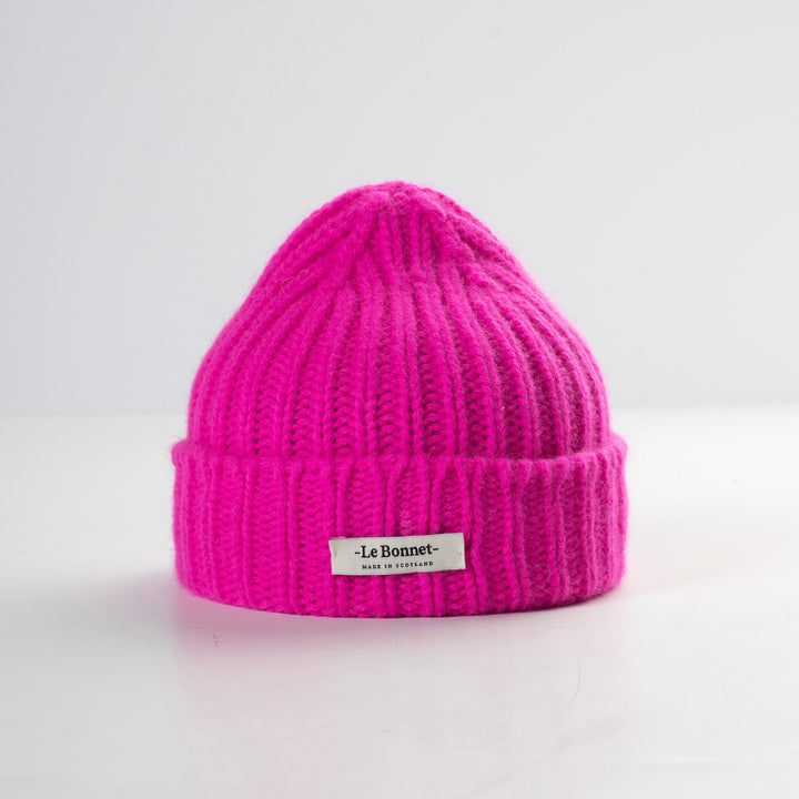 Le Bonnet Logo-Poppy Pink