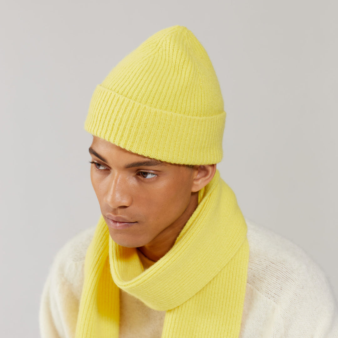 Scarf - acid yellow