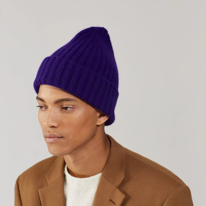 Le grand Beanie - Indigo