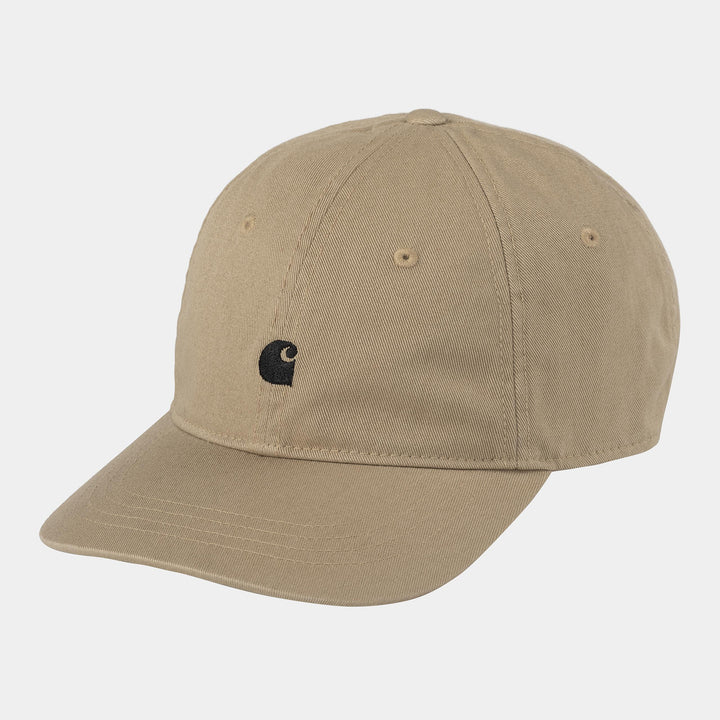 Madison Logo Cap - leather black