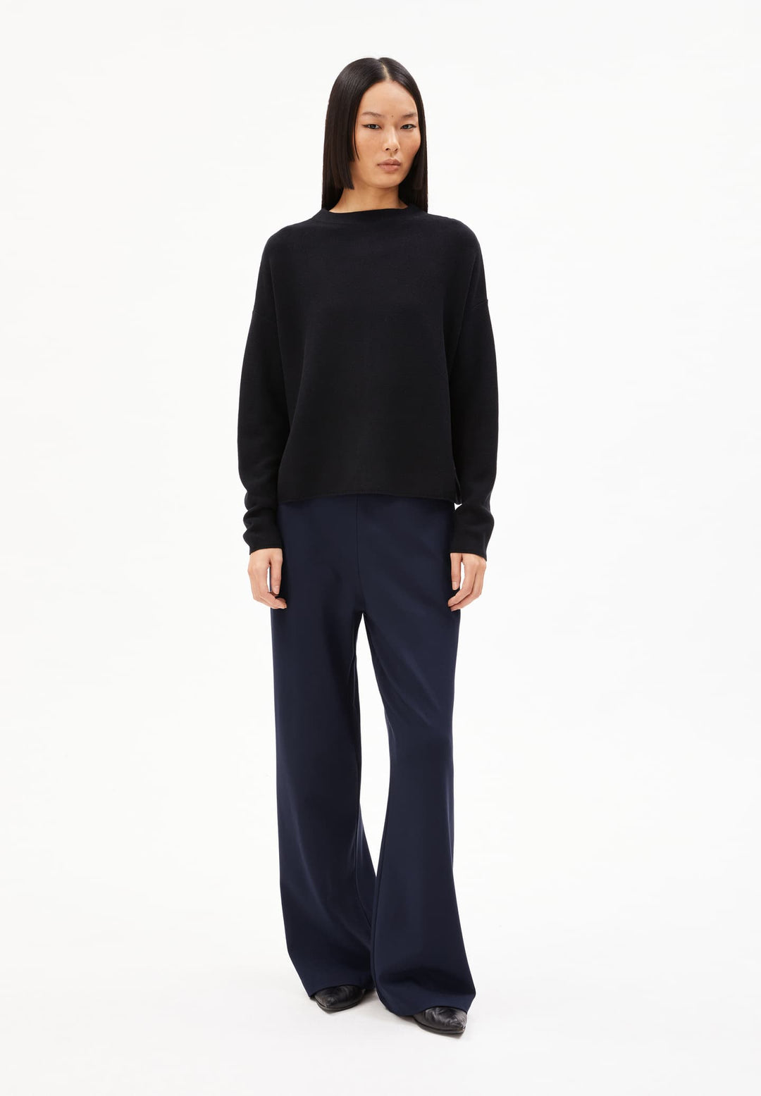MERINAA LINKS LINKS SWEATER - black