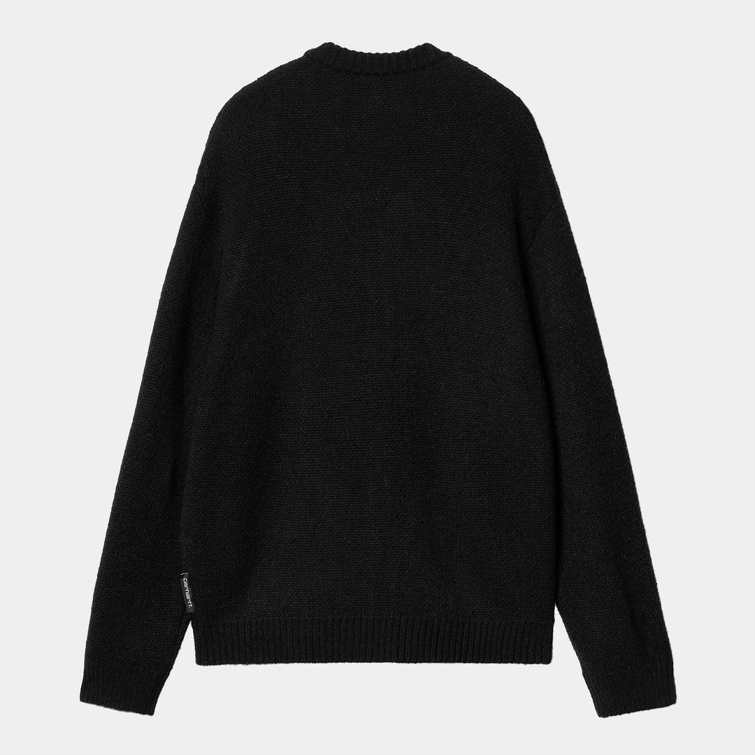 Merton Cardigan   Wool Black