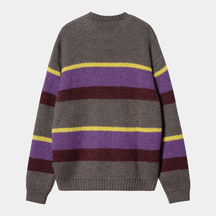 Merton Sweater Wool Sundling Stripe, Aura