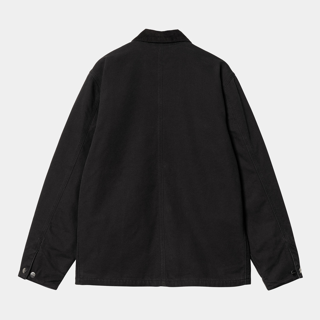 Michigan Coat - 100% Cotton black / blach heavy stone washed