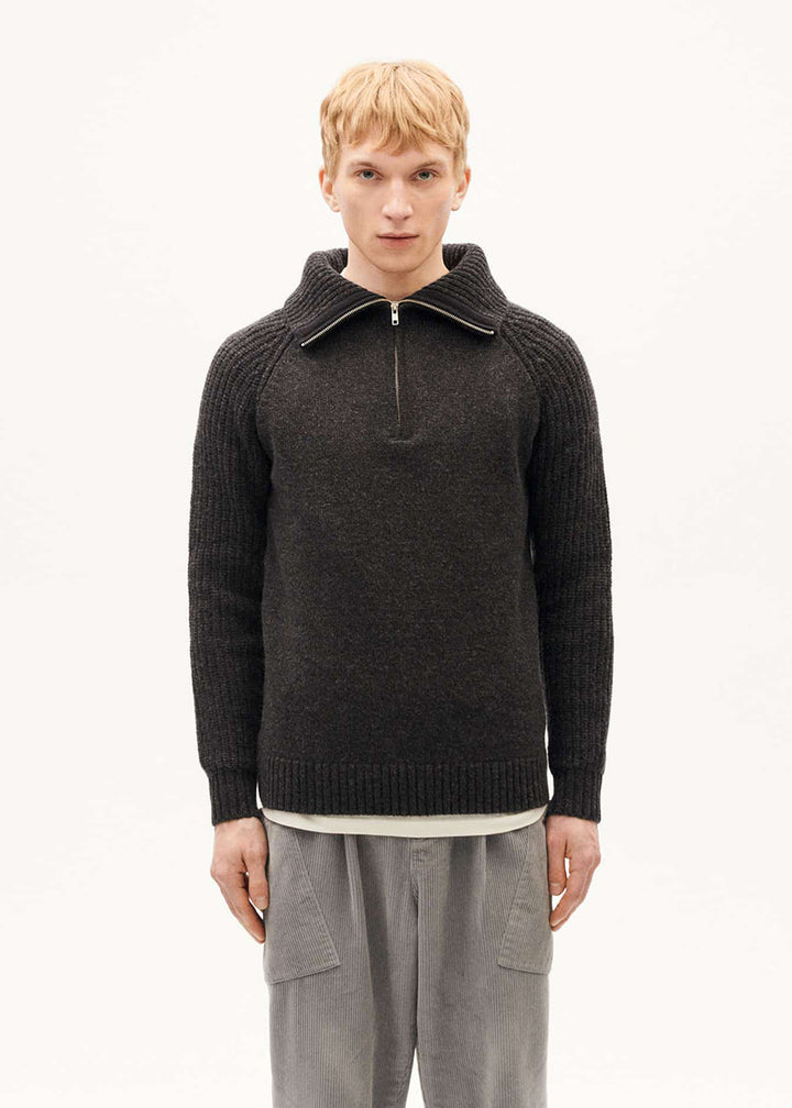 GRIS MARENGO OTTO KNITTED SWEATER