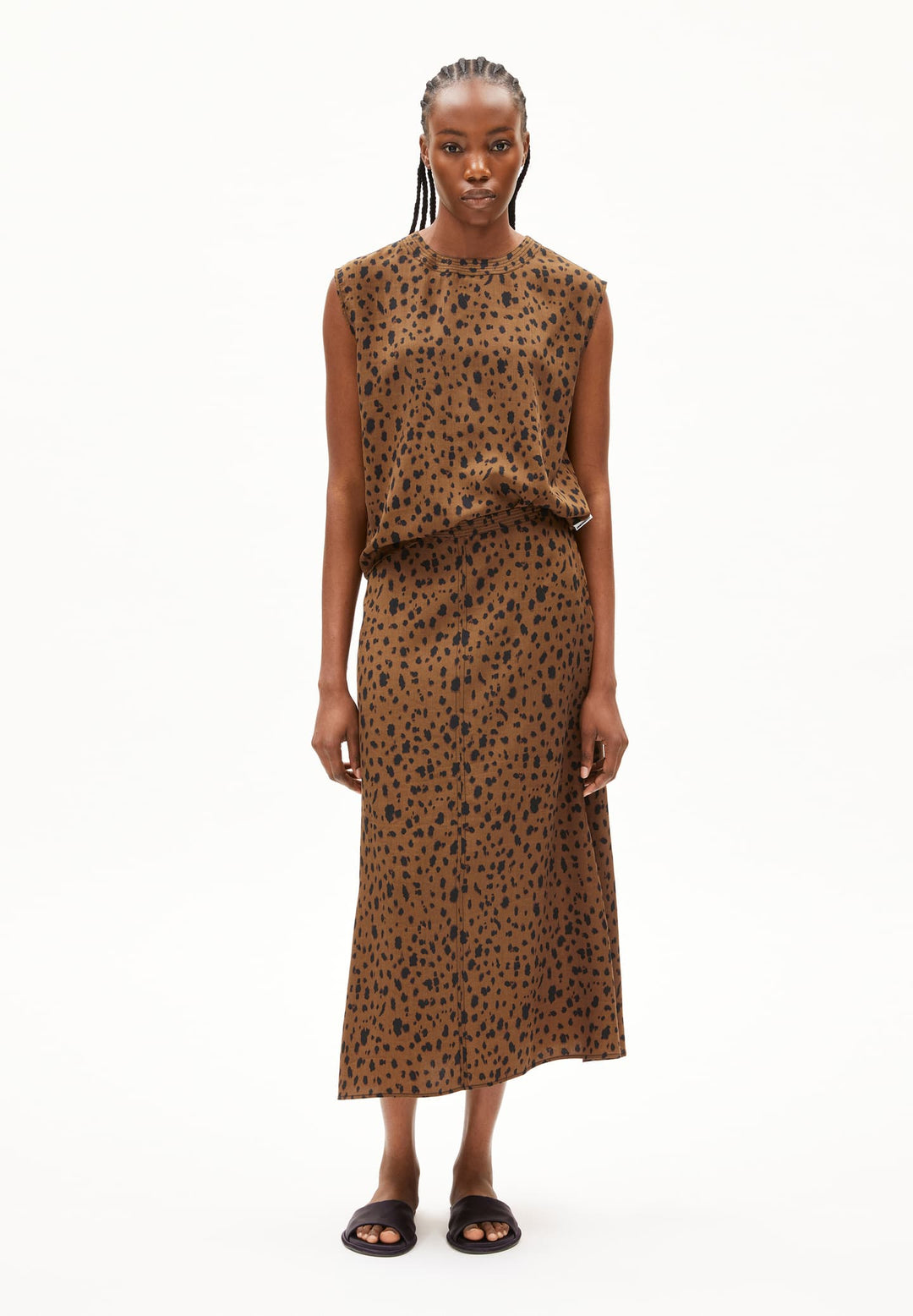 NERAALI LEOPAA - dark camel