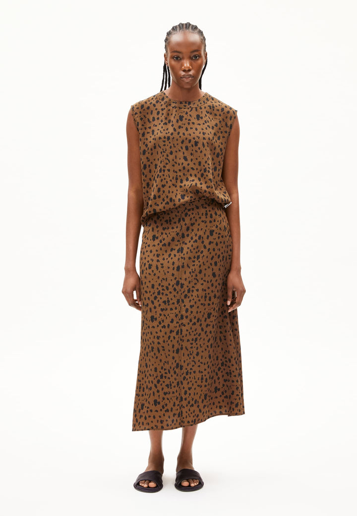 NERAALI LEOPAA - dark camel