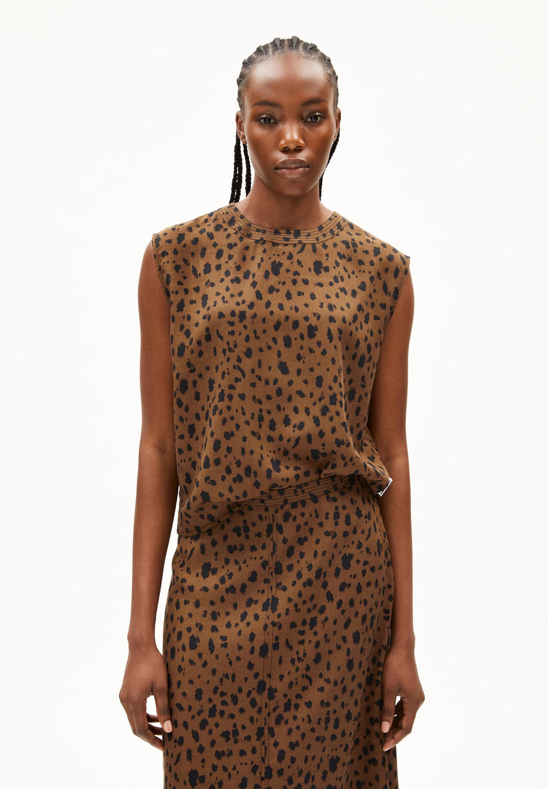 NERAALI LEOPAA - dark camel