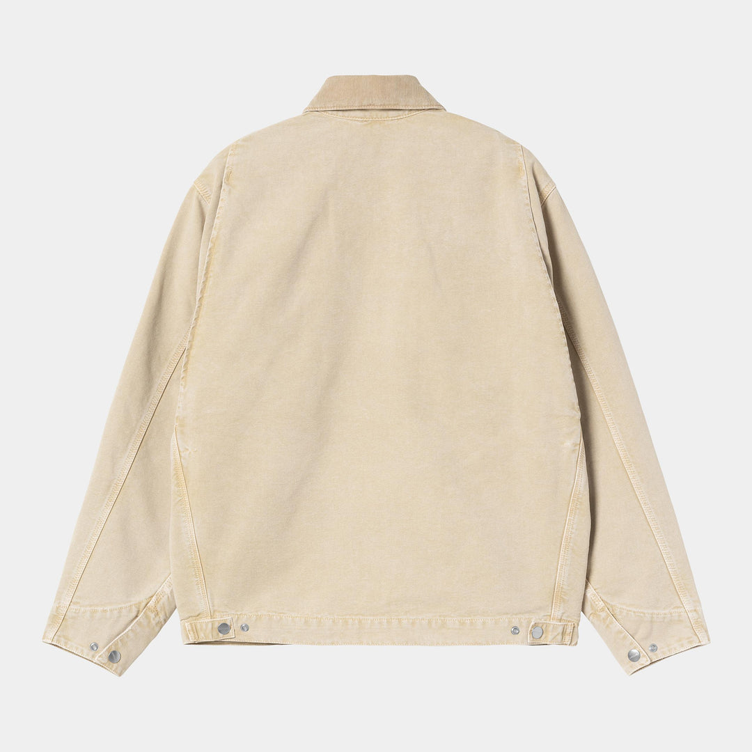 OG Detroit Jacket 100 % Organic Cotton Dusty brown / chalk washed