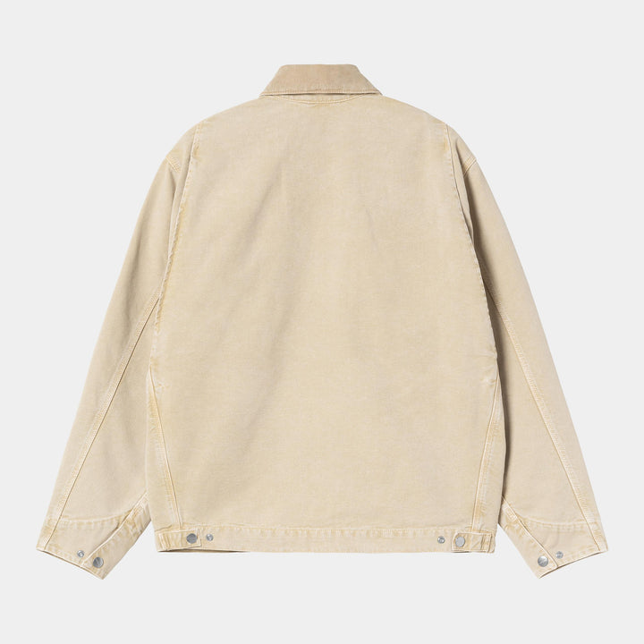 OG Detroit Jacket 100 % Organic Cotton Dusty brown / chalk washed