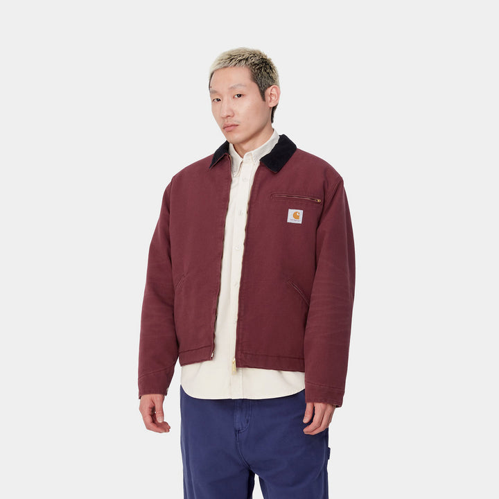 OG Detroit Jacket  Malbec / Black aged canvas