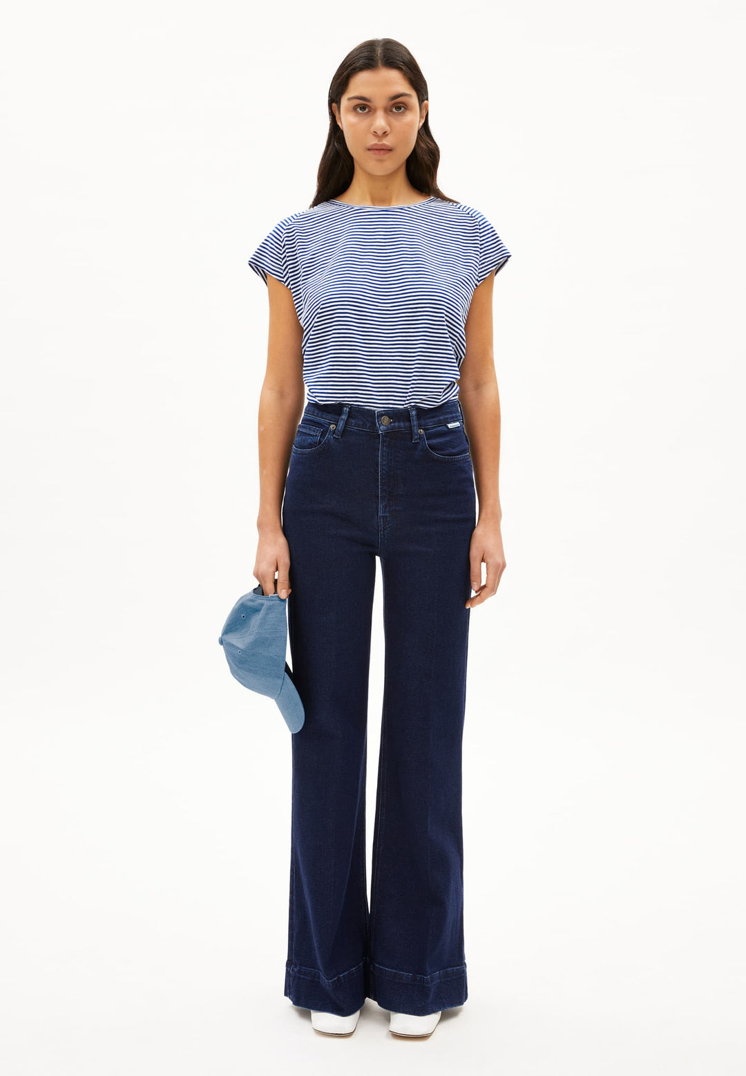 ONELIAA Lovely Stripes - oatmilk-lapis blue