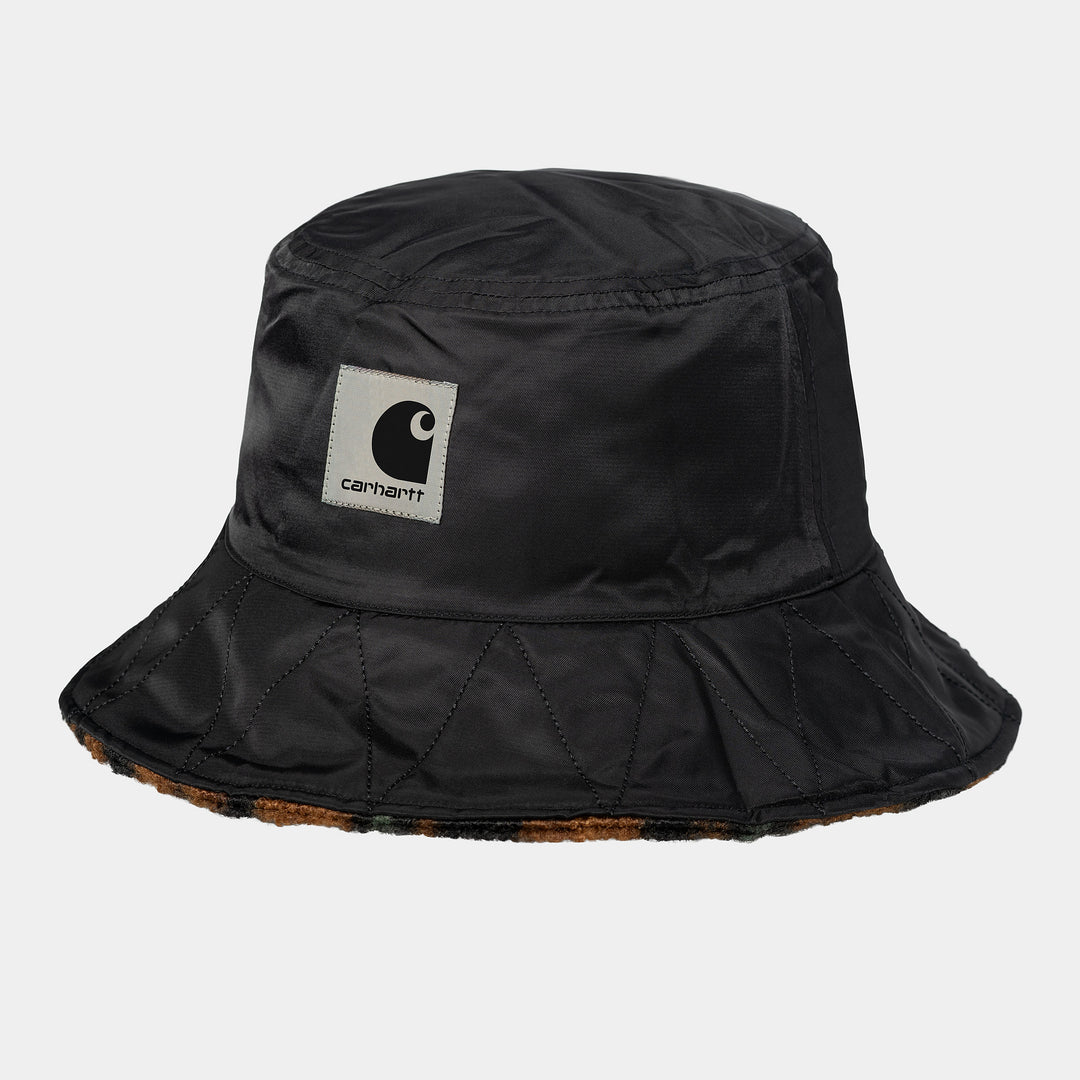 Orla Bucket Hat - Camo Leo Jacquard, Tamarind