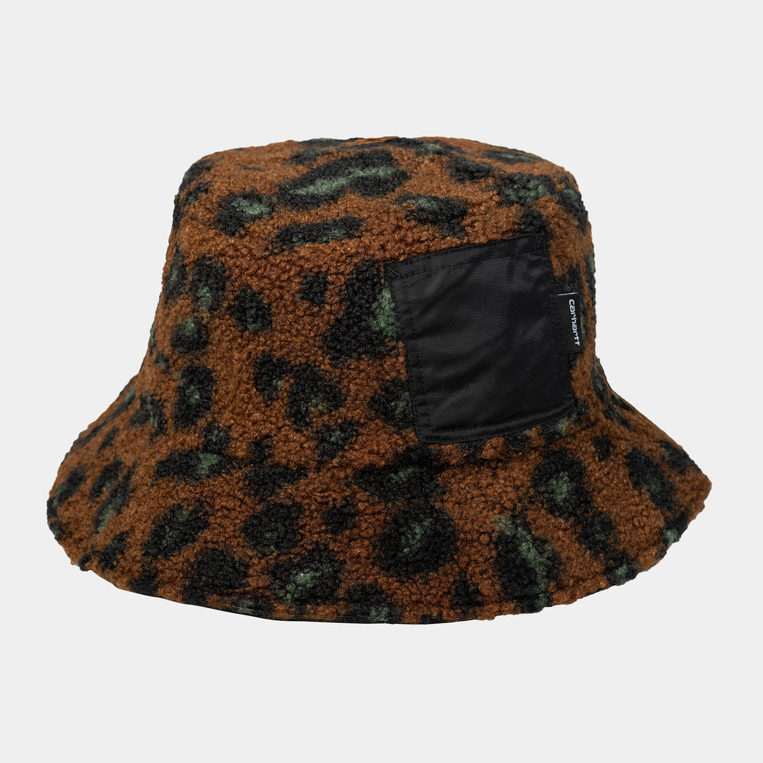 Orla Bucket Hat - Camo Leo Jacquard, Tamarind