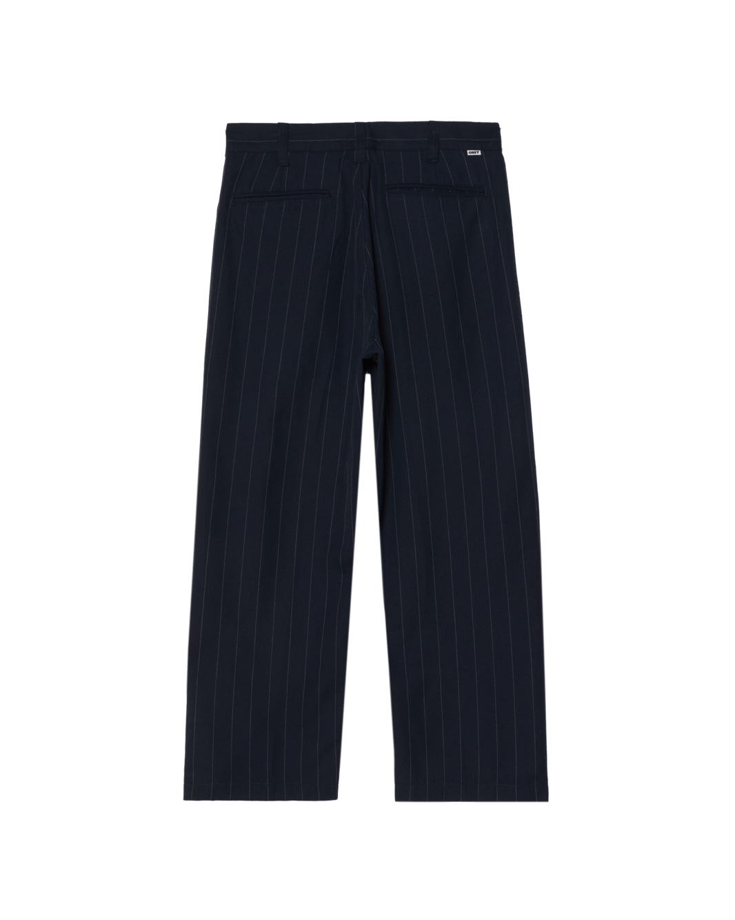 DEAN STRIPE PLEATED PANT - MIDNIGHT NAVY MULTI