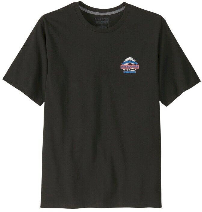 M's Great Waves Responsibili-Tee - black