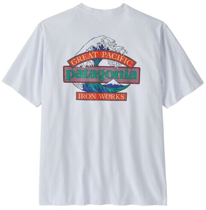 M's Great Waves Responsibili-Tee - white
