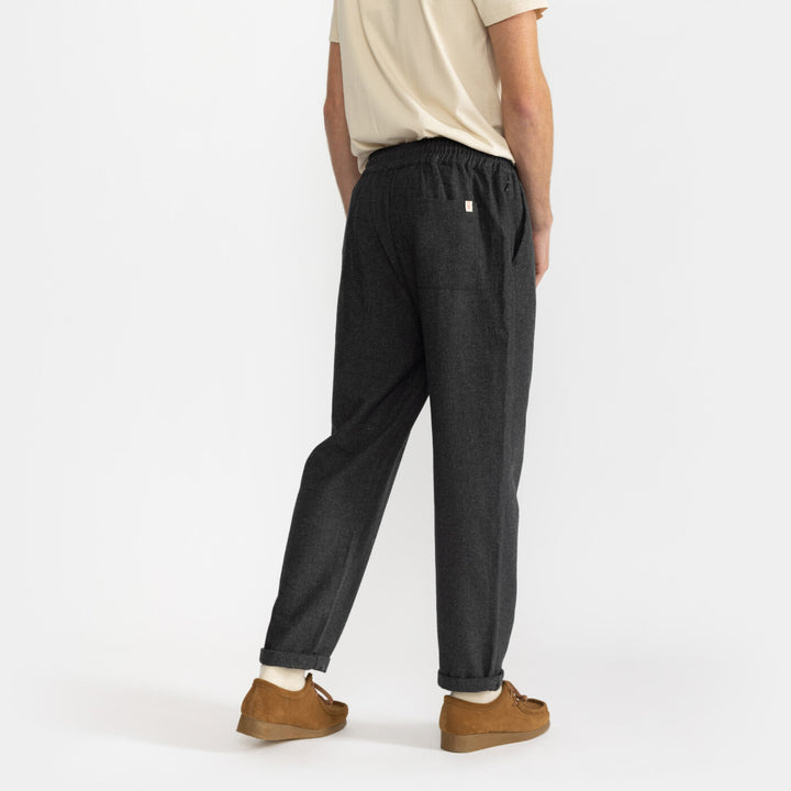 Casual Trousers Herringbone - grey