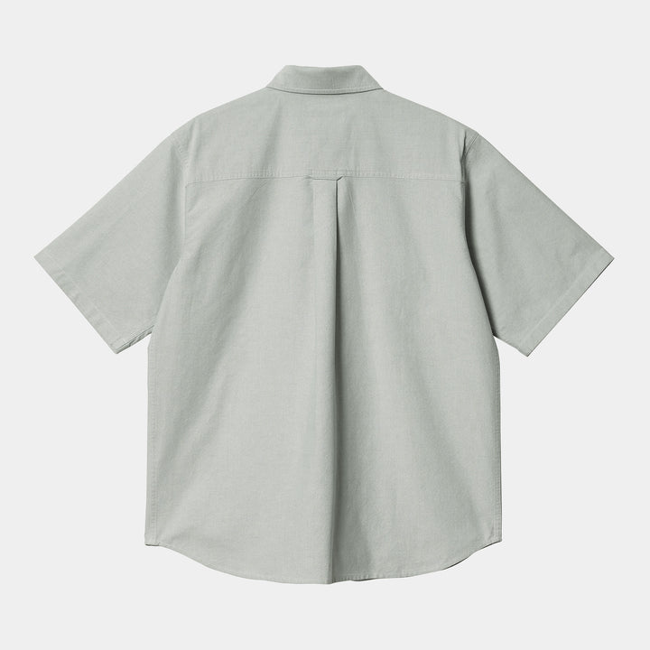 S/S Braxton Shirt - yucca/white