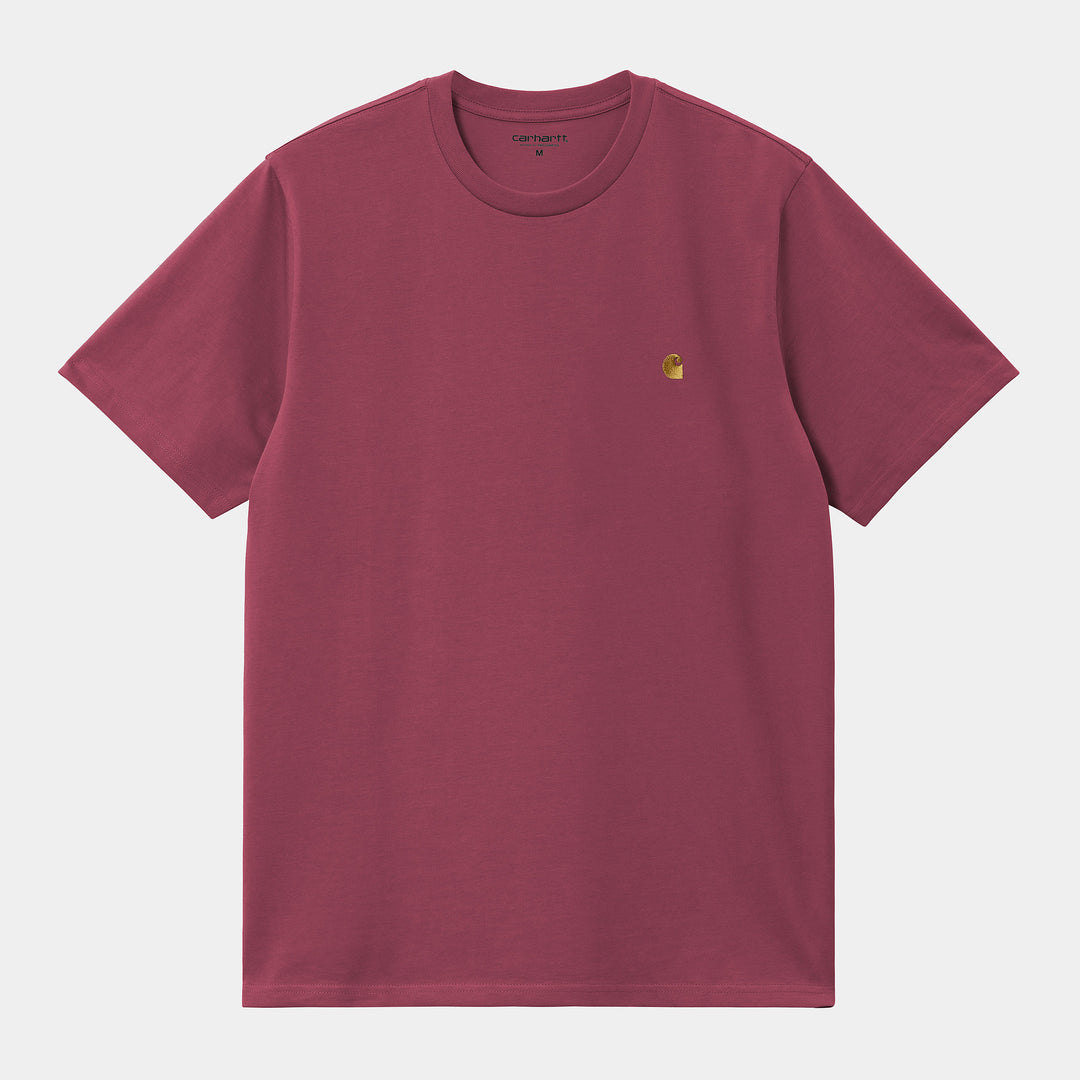 S/S Chase T-Shirt - Punch / gold