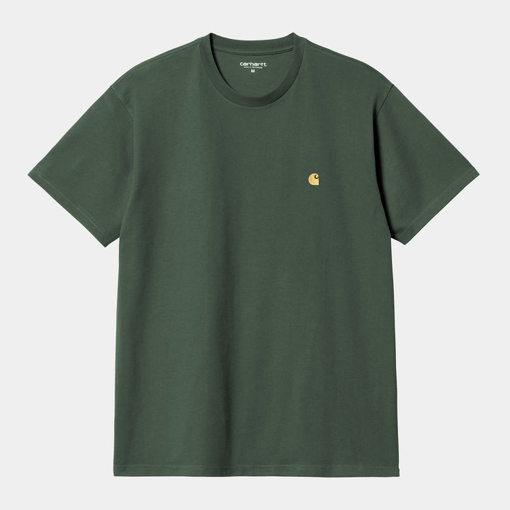 S/S Chase T-Shirt - Sycamore Tree / Gold