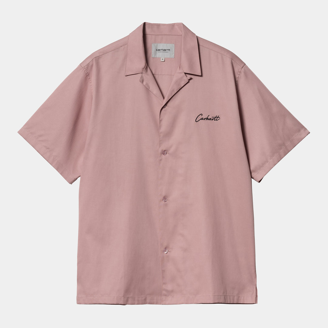 Delray Shirt 60/40 % Tencel/Cotton Glassy Pink/ Black -