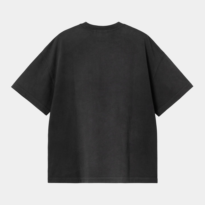 Hudson Pocket T - black chalked washed