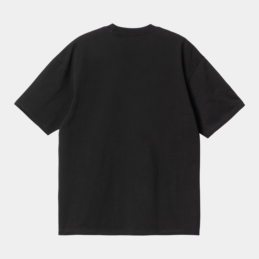 Mist T-Shirt 100 % Organic Cotton Black / Wax