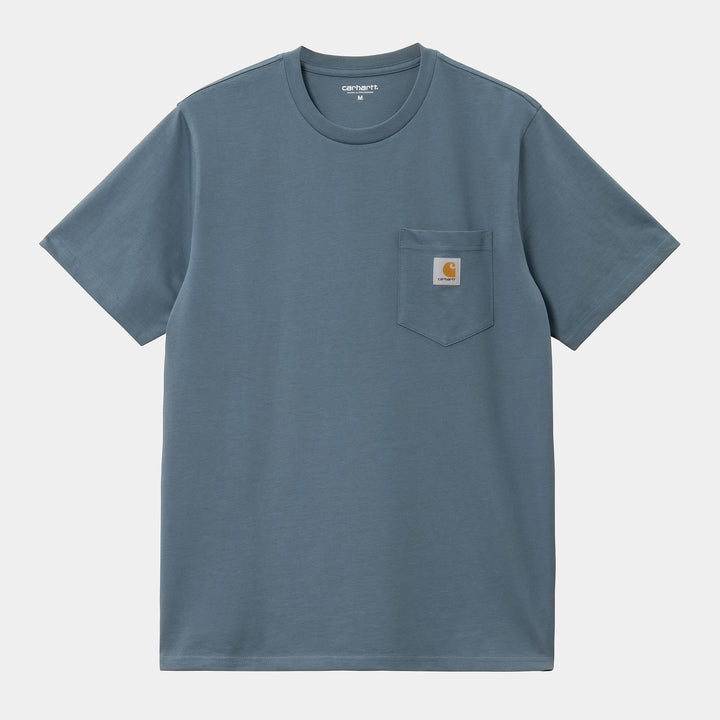 S/S Pocket T-Shirt - storm blue