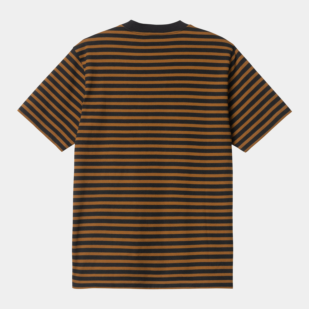 S/S Seidler Pocket T-Shirt - Hamilton brown black