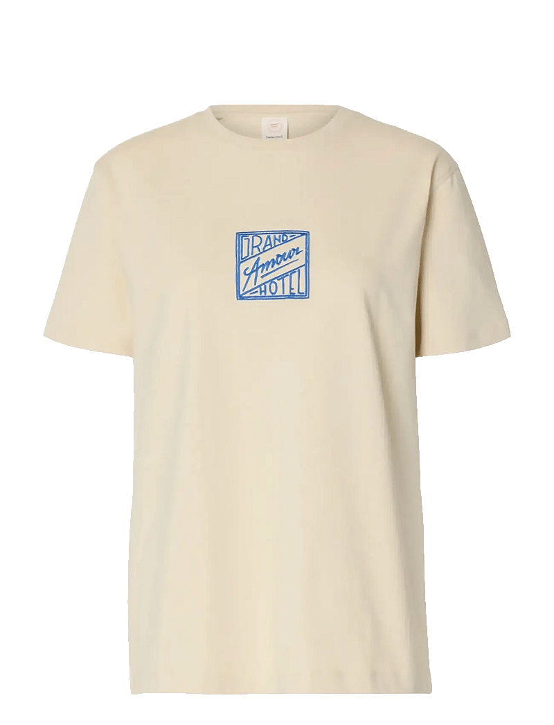 BROCK SS TEE HOTEL AMOUR - angora