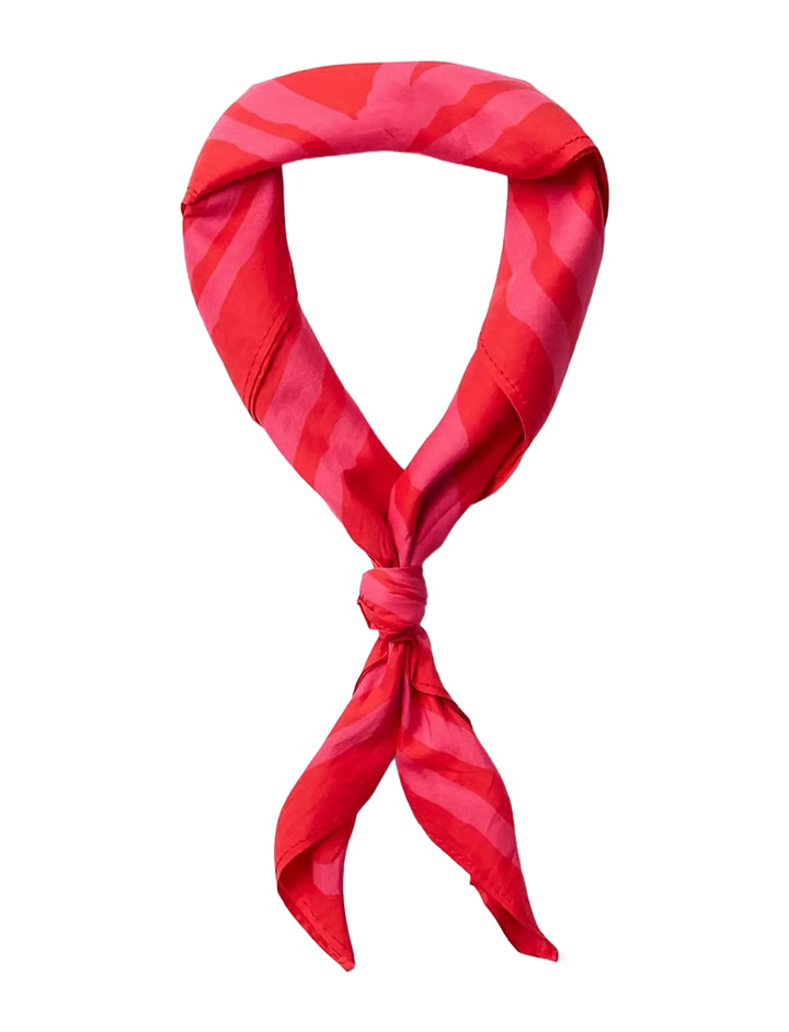 NICOLAJ AMOUR BANDANA - poinsettia